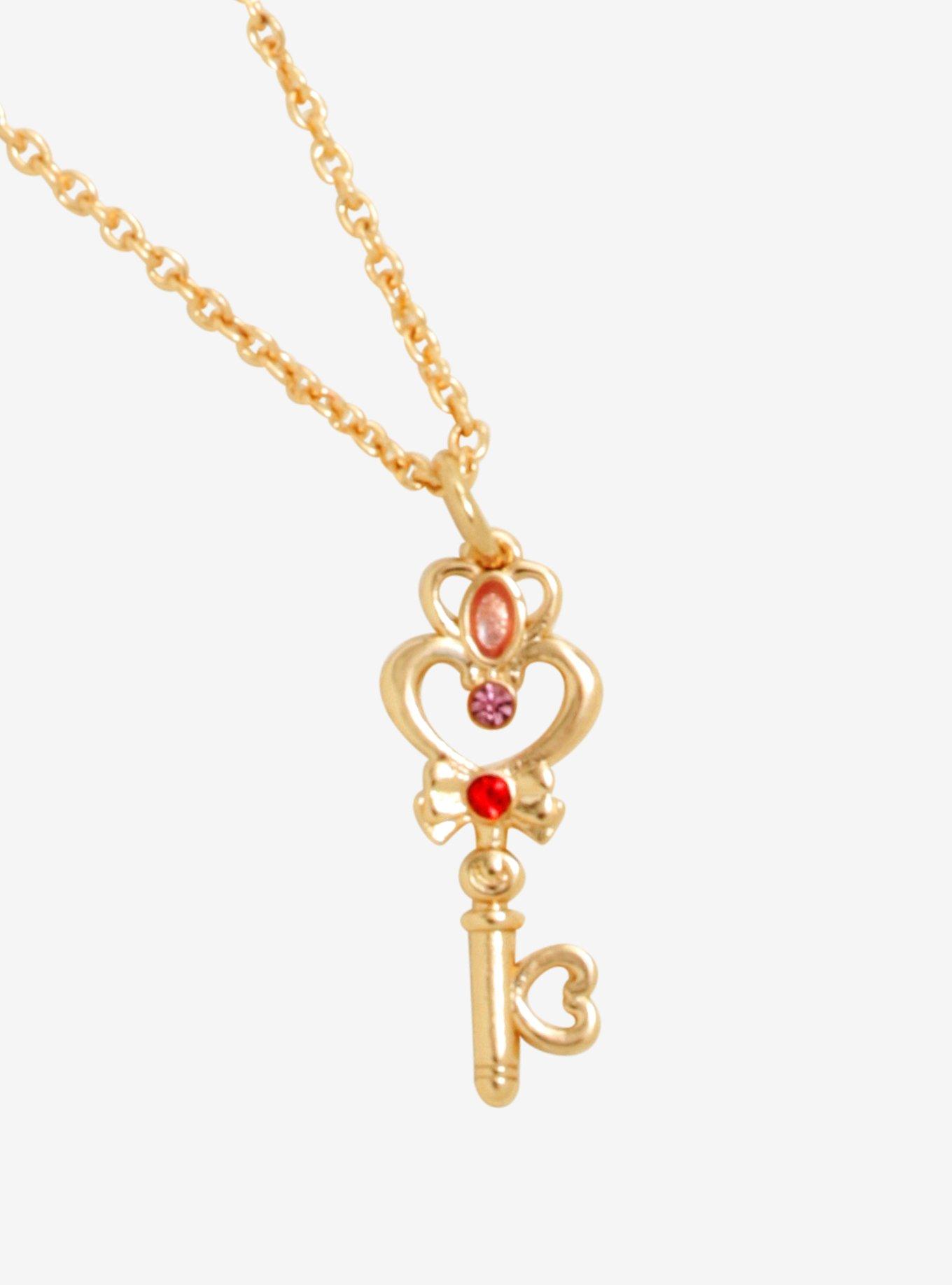 Sailor Moon Space-Time Key Necklace | BoxLunch