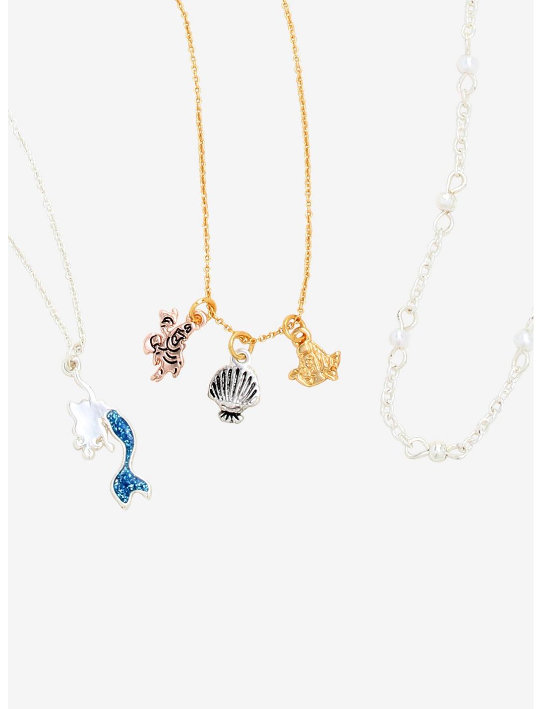 Disney The Little Mermaid 30th Anniversary Necklace Set - BoxLunch Exclusive, , hi-res