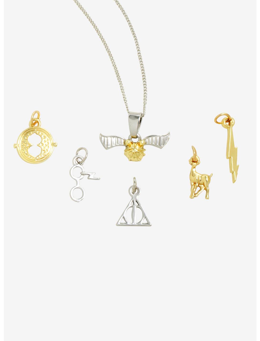 Harry Potter Interchangeable Charm Necklace - BoxLunch Exclusive, , hi-res