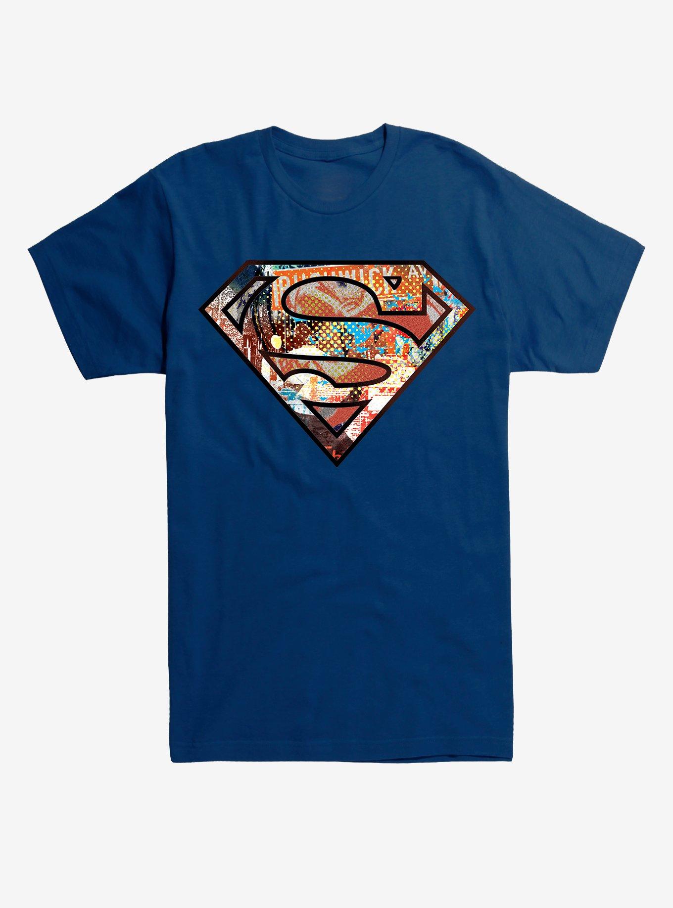 pop art superman logo