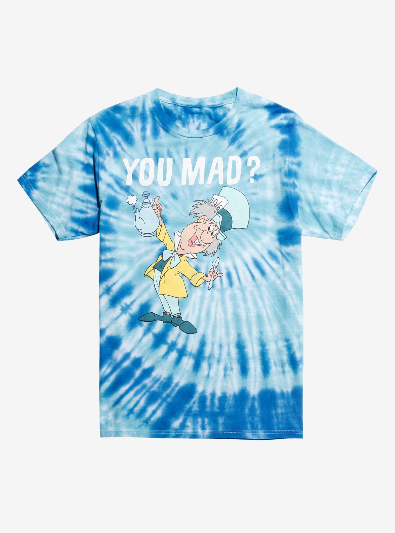 Disney Alice In Wonderland Mad Hatter Tie-Dye T-Shirt, MULTI, hi-res