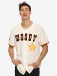 Disney Pixar Toy Story Woody Baseball Jersey - BoxLunch Exclusive, WHITE, hi-res