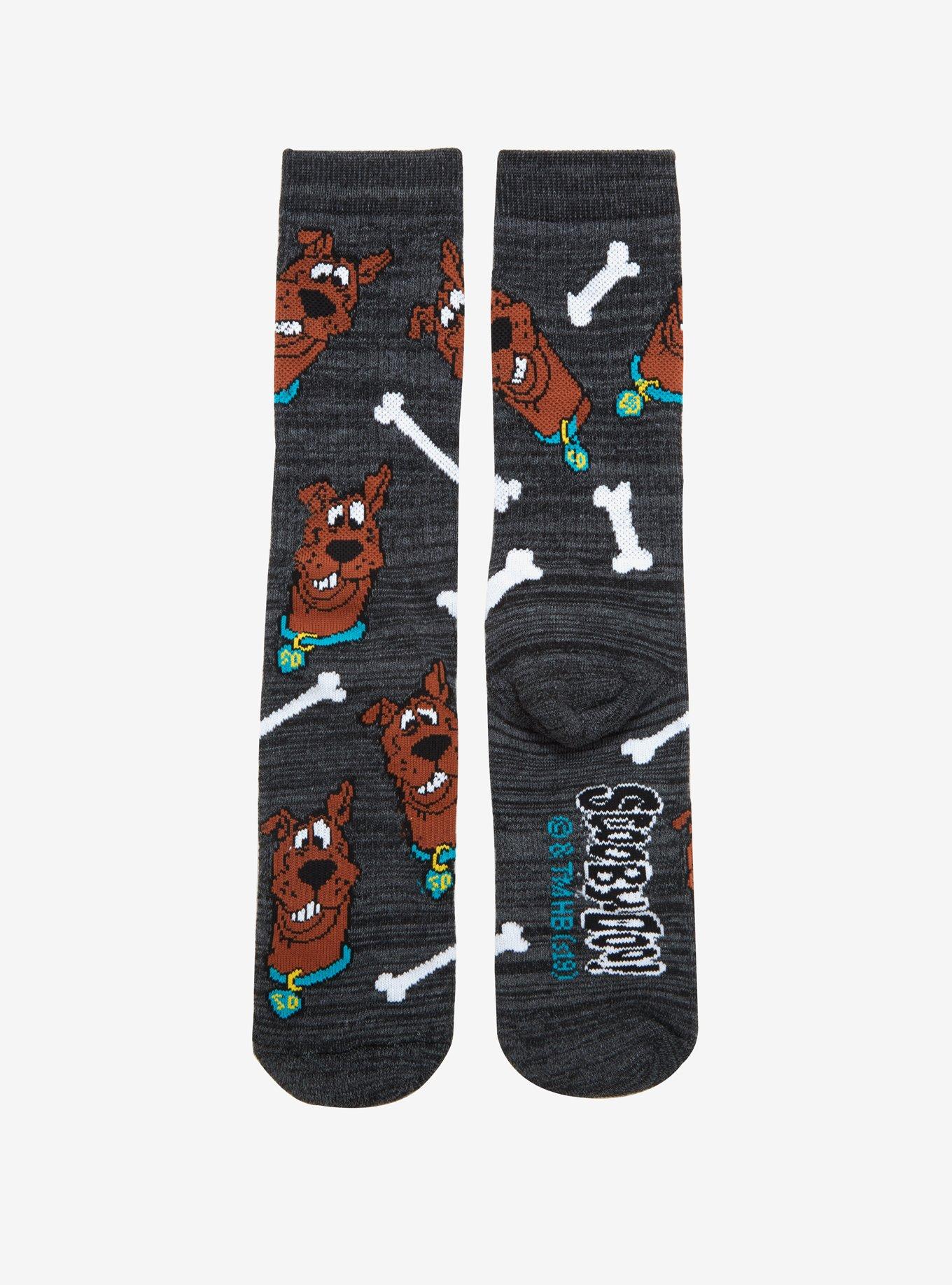 Scooby-Doo Bones Crew Socks, , hi-res