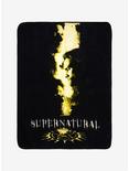 Supernatural Season 14 Teaser Poster Plush Throw Blanket, , hi-res