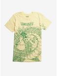 Dragon Ball Z Shenron Belt Print T-Shirt, GREEN, hi-res