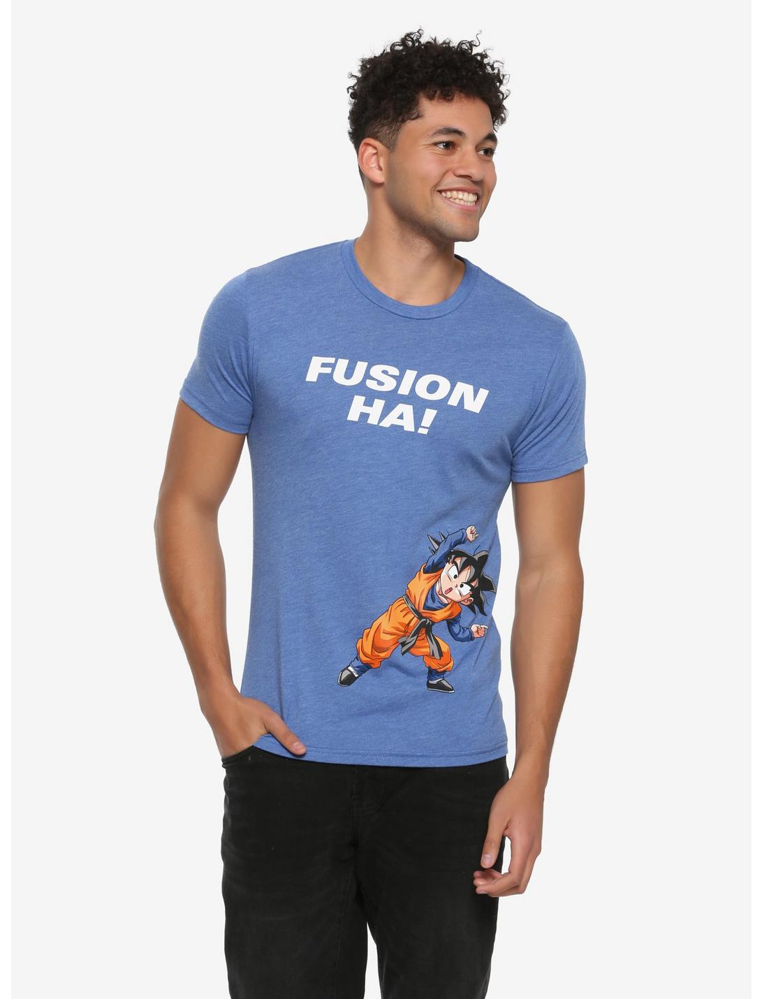 Dragon Ball Z Goten Fusion Dance T-Shirt, BLUE, hi-res