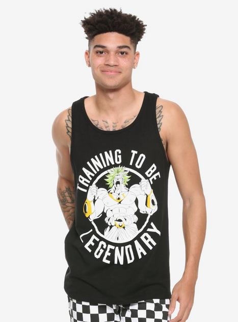 【※お腹空いた】　タンクトップ　BKL(BROLY)+XL(GEAR 5) Dragon Ball Z Broly Training Tank Top | Hot Topic