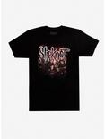 Slipknot Band Star Photo T-Shirt, BLACK, hi-res