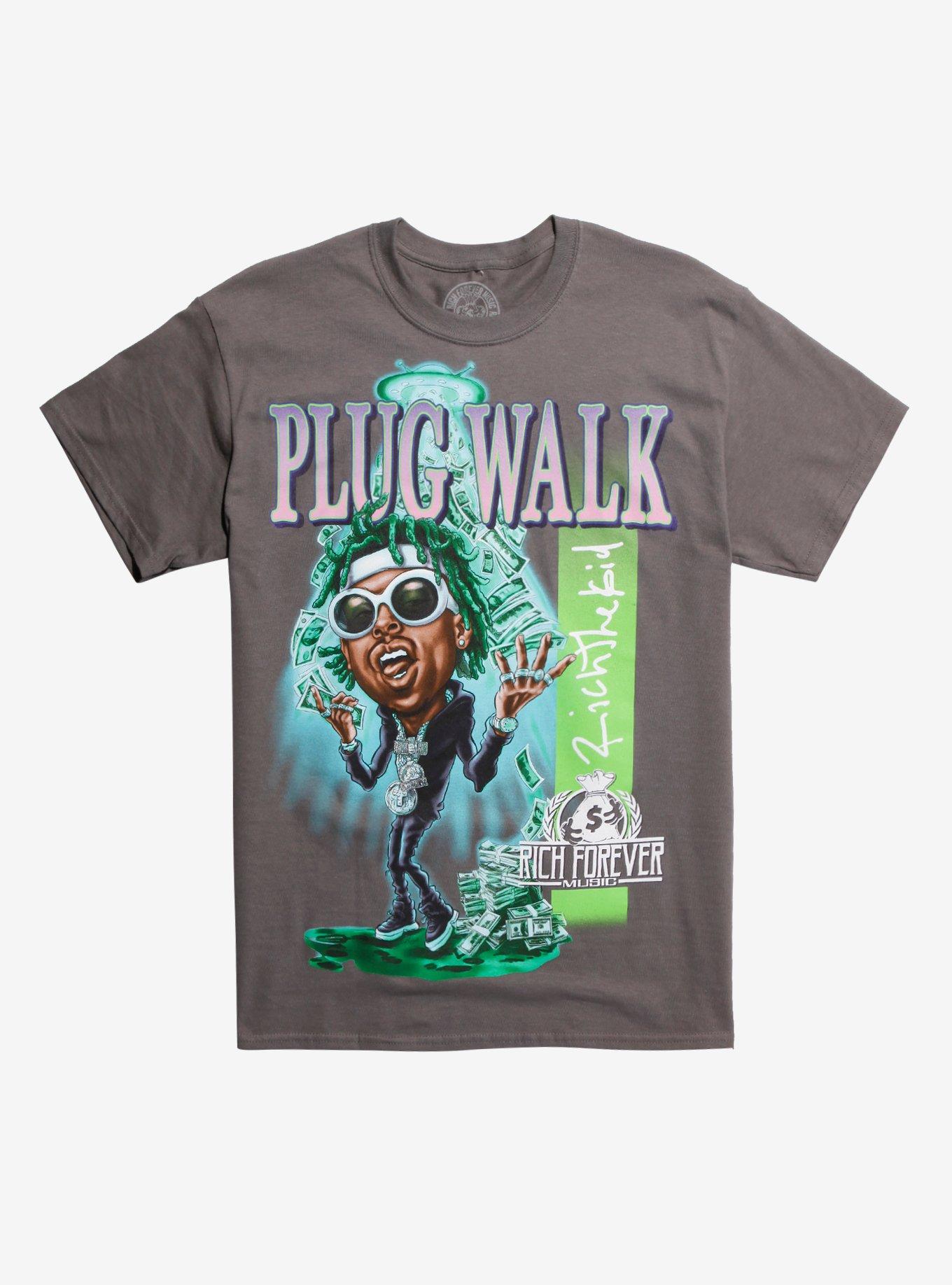 Rich The Kid Plug Walk Rich Forever Cartoon UFO T-Shirt | Hot Topic