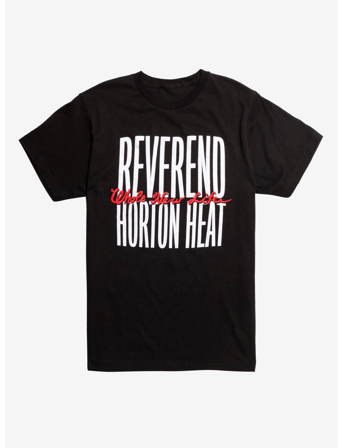 Reverend Horton Heat Whole New Life T-Shirt, BLACK, hi-res