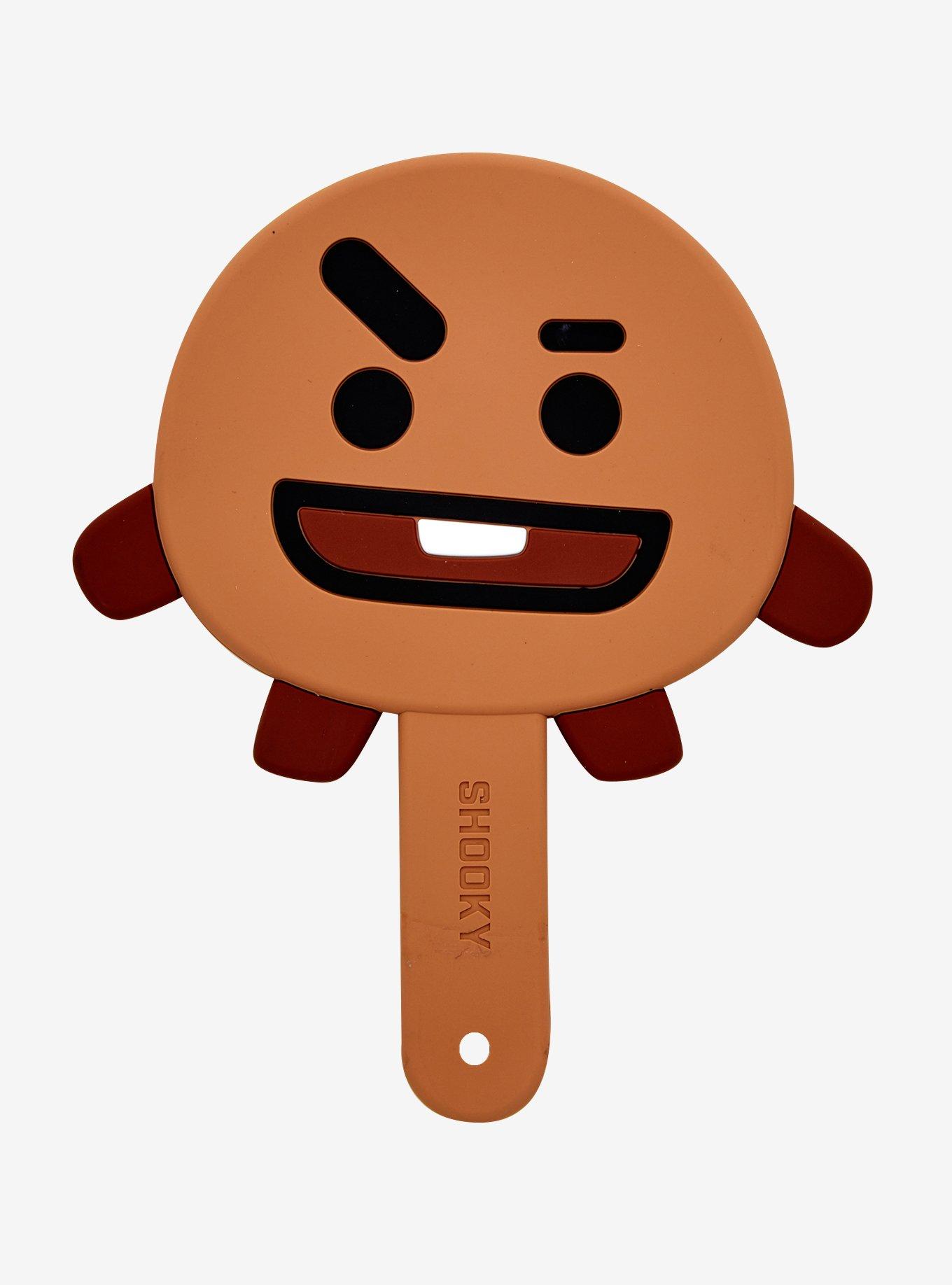 BT21 Shooky Silicone Hand Mirror, , hi-res