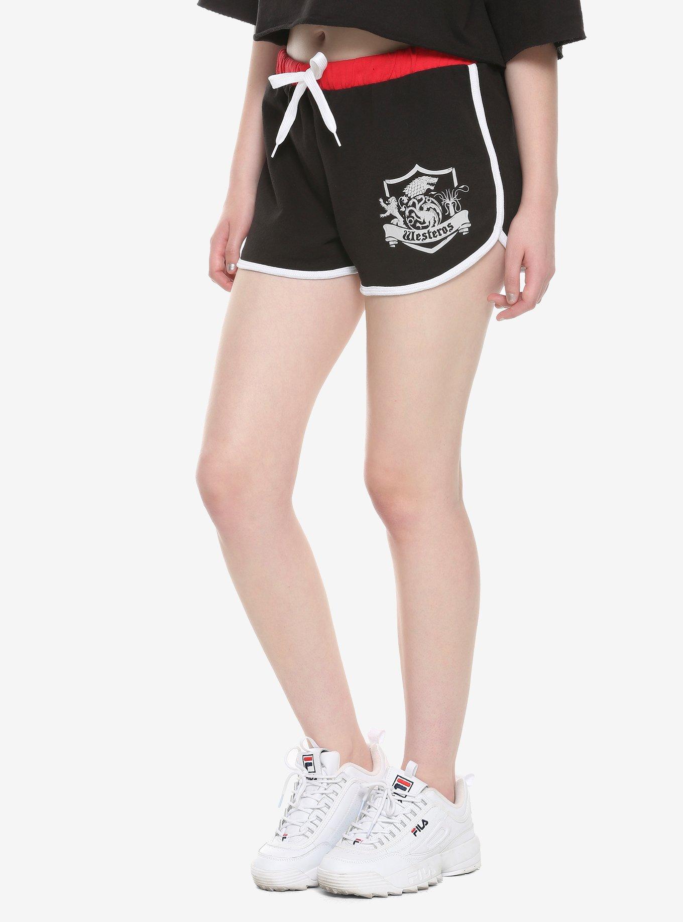 Game Of Thrones Houses Girls Soft Shorts, MULTI, hi-res