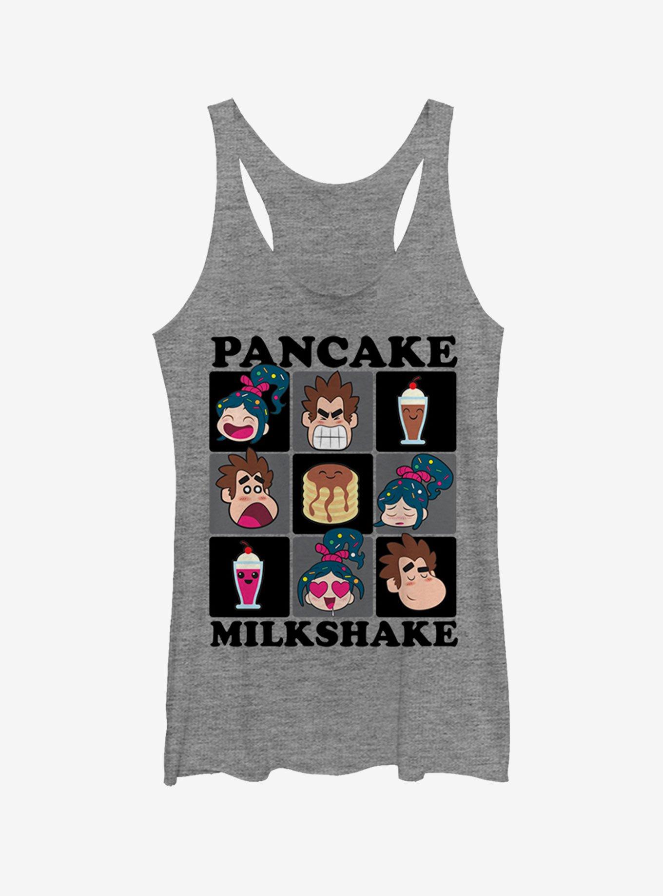 Disney Wreck-It Ralph Milkshake Squared Girls Tank, GRAY HTR, hi-res