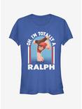 Disney Wreck-It Ralph Totally Ralph Girls T-Shirt, ROYAL, hi-res