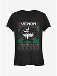 Marvel Venom Xmas Girls T-Shirt, BLACK, hi-res