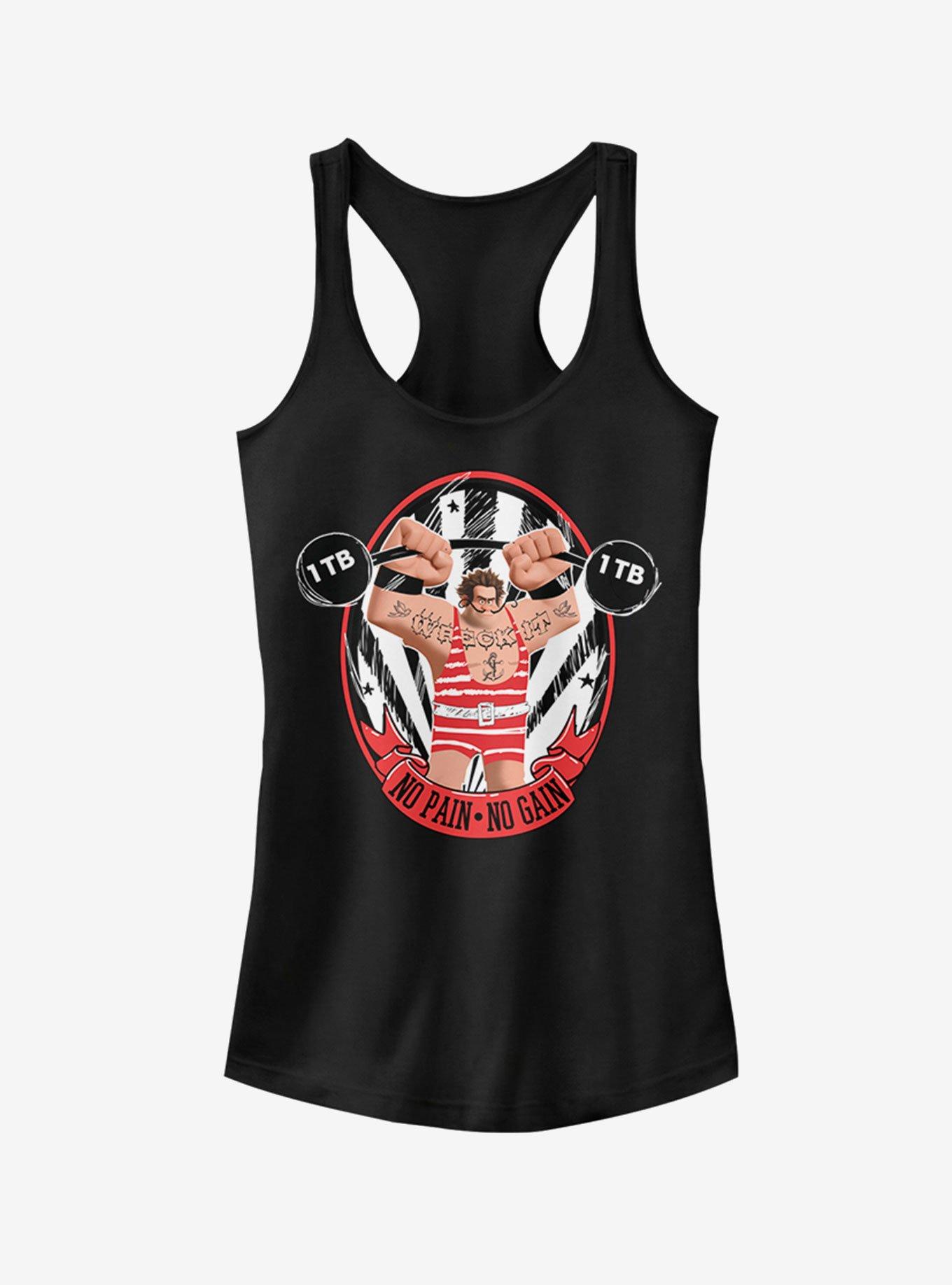 Disney Wreck-It Ralph No Pain No Gain Girls Tank, , hi-res