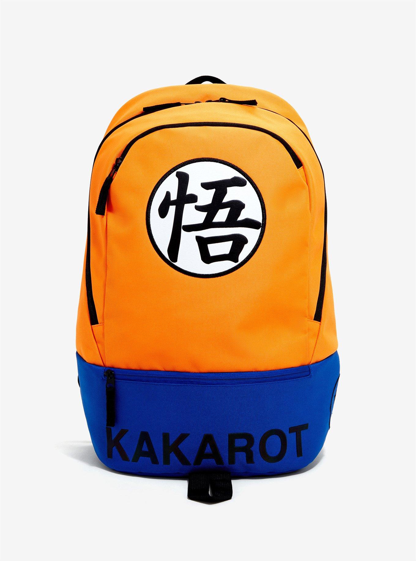 Dragon Ball Z Kanji Goku Logo Backpack Navy