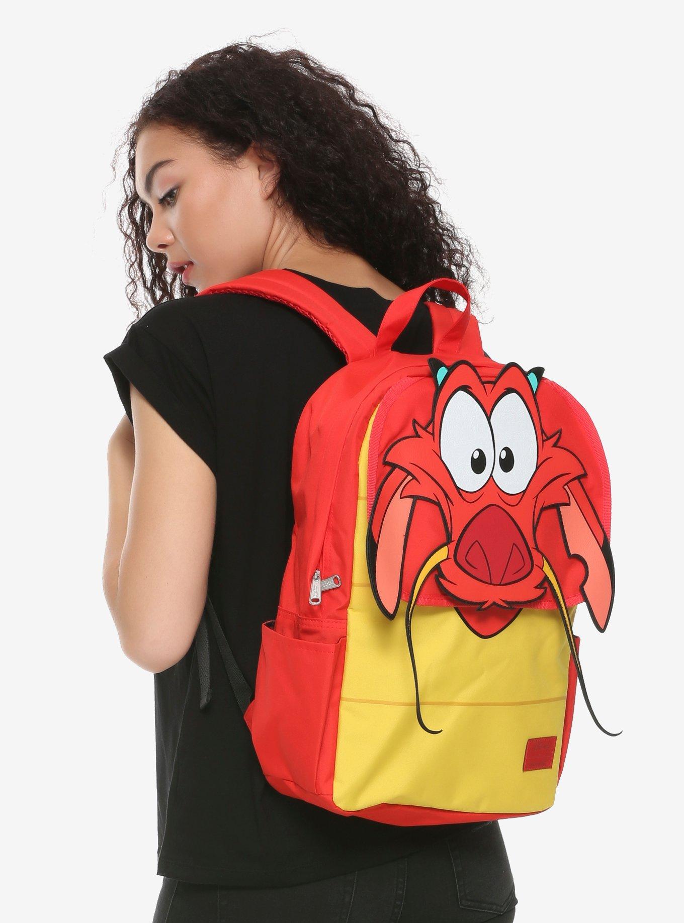 Loungefly Disney Mulan Mushu Face Backpack Hot Topic