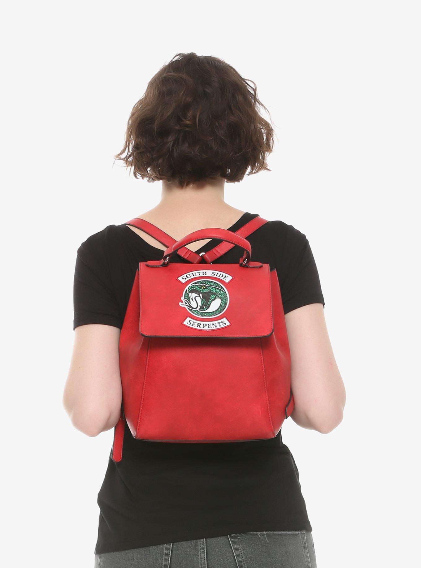 Riverdale Southside Serpents Red Mini Backpack, , hi-res