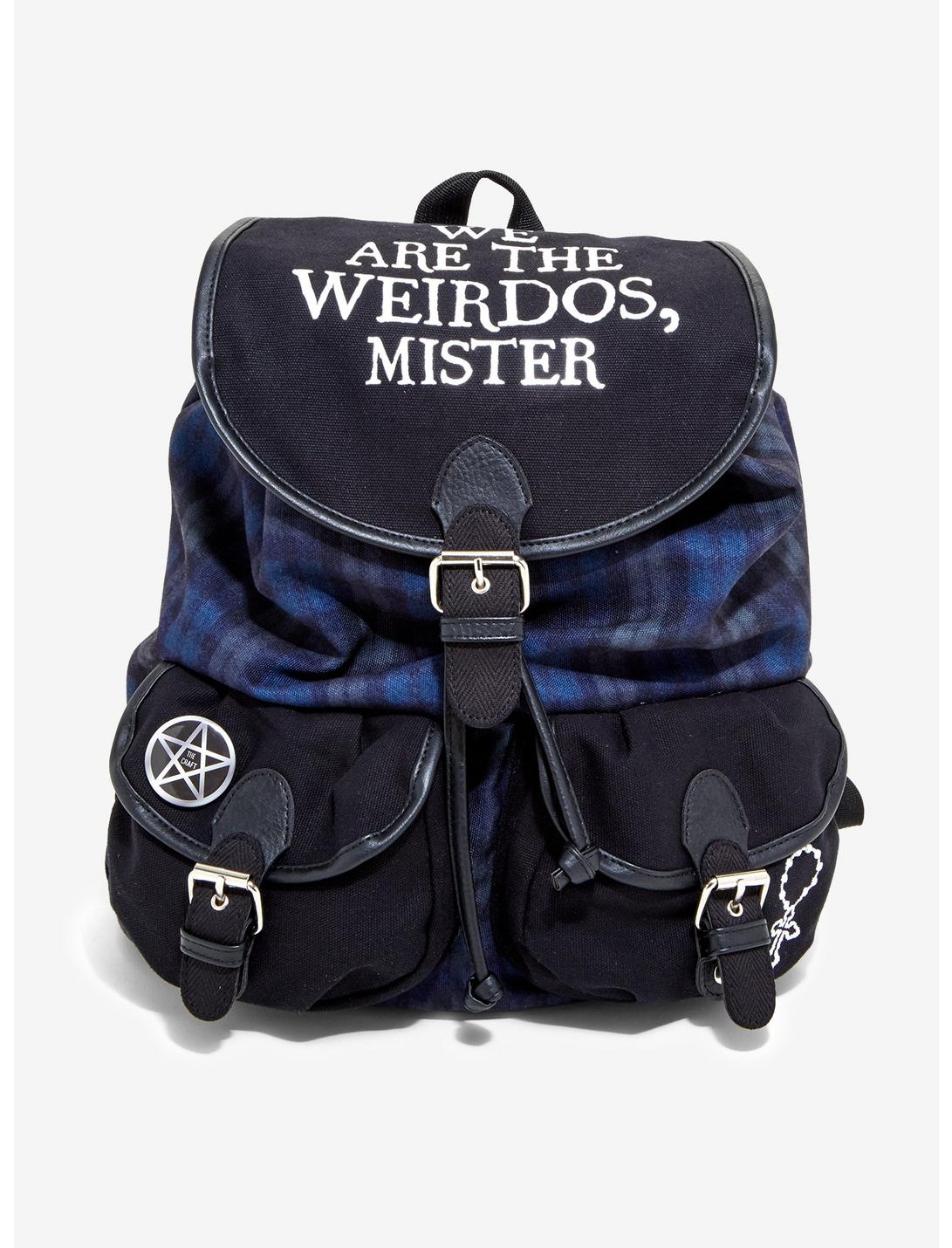 The Craft We Are The Weirdos Mister Slouch Backpack, , hi-res