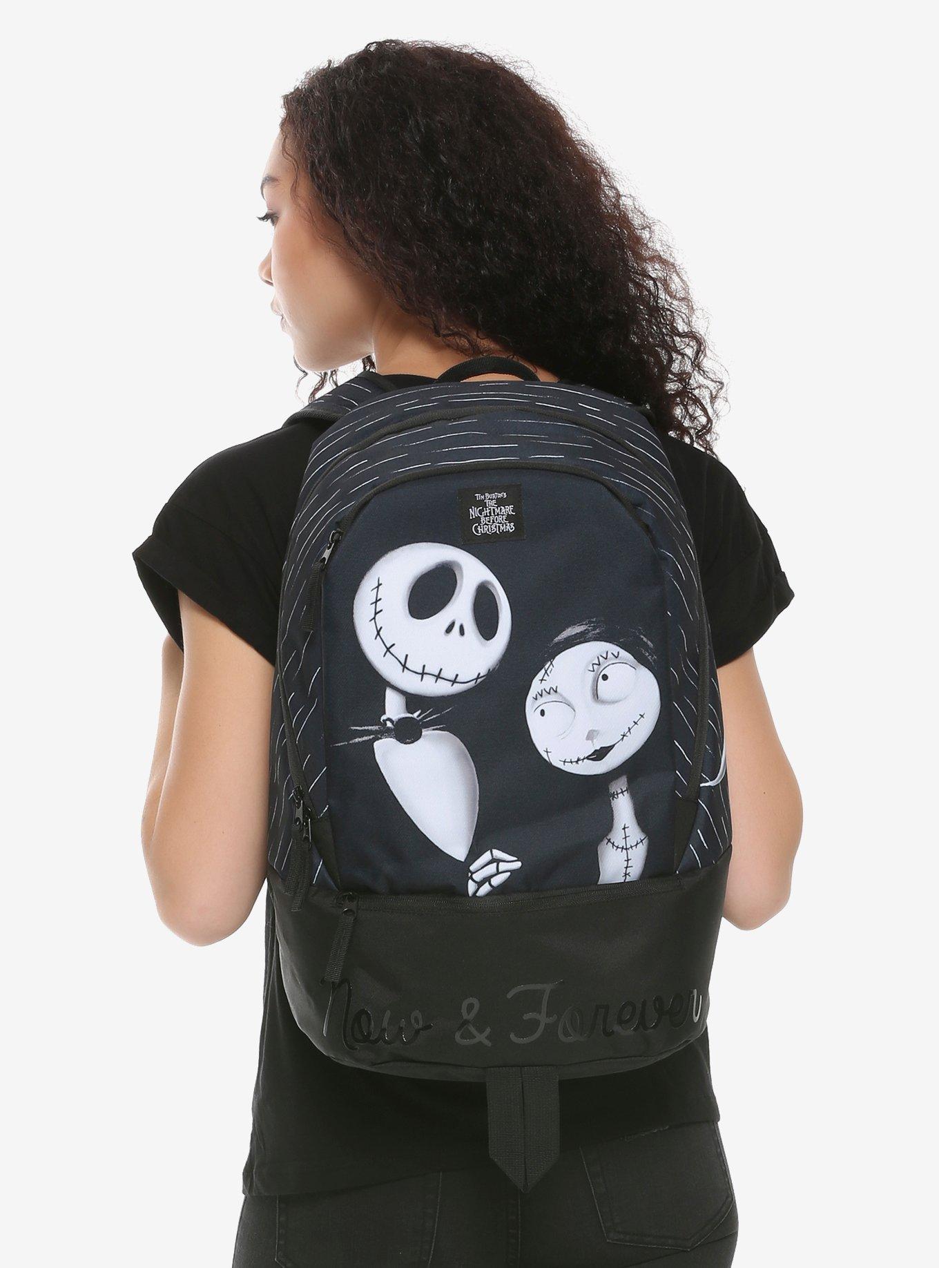 The Nightmare Before Christmas Jack & Sally Backpack, , hi-res