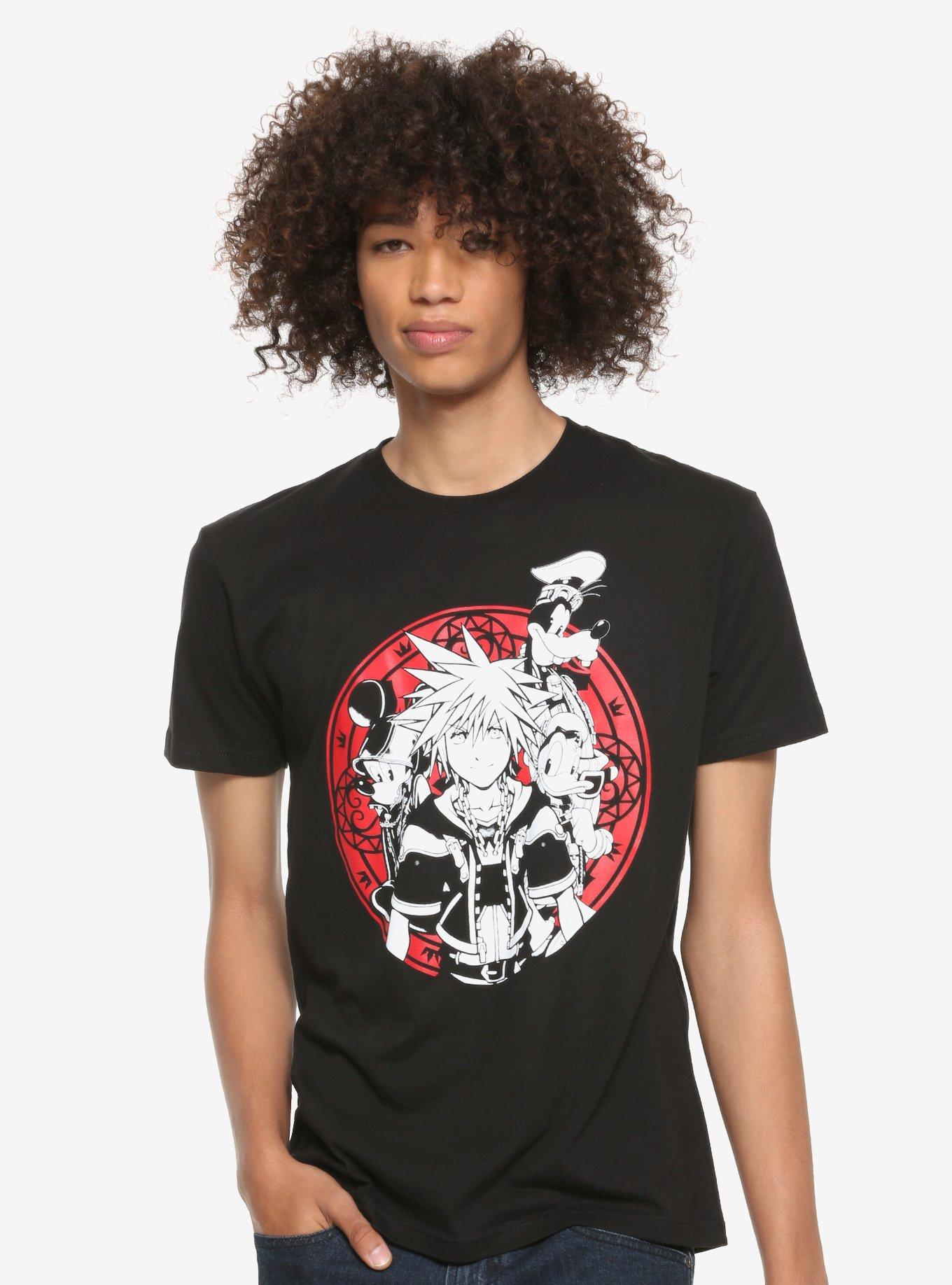 Disney Kingdom Hearts III T-Shirt - BoxLunch Exclusive, BLACK, hi-res
