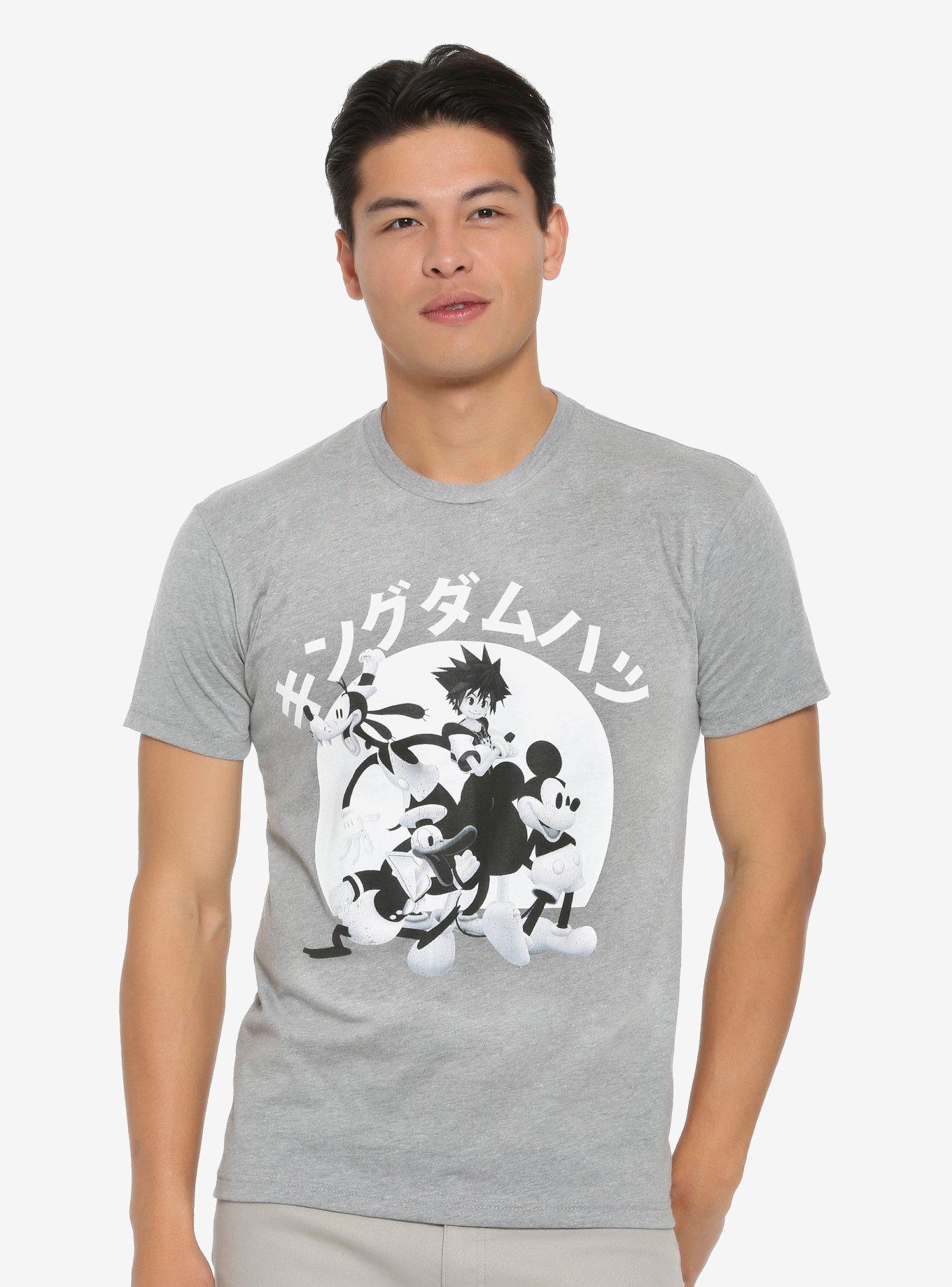 Disney Kingdom Hearts Steamboat T-Shirt - BoxLunch Exclusive, GREY, hi-res