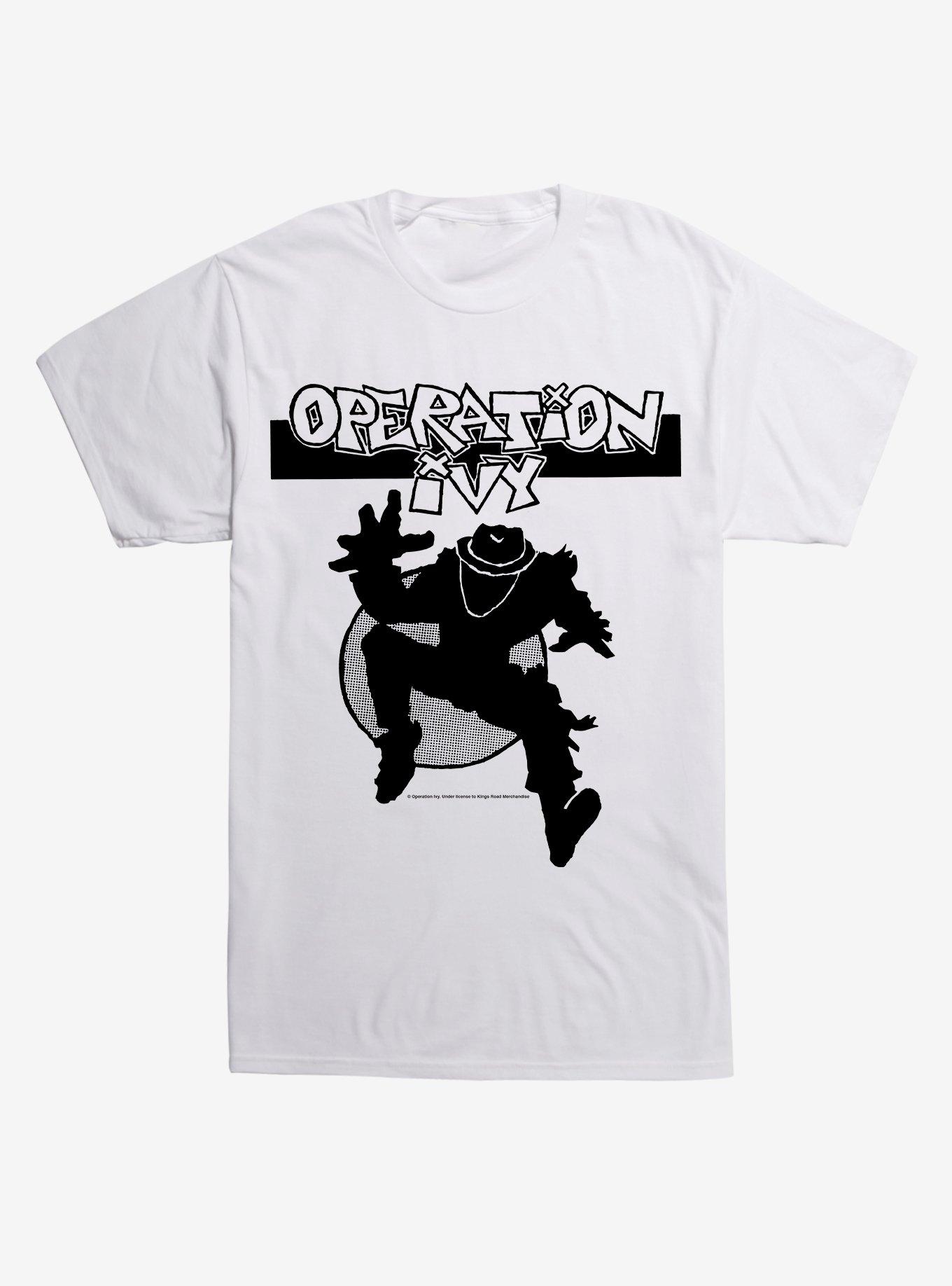 Operation Ivy Men's Take Warning T-shirt Medium Black