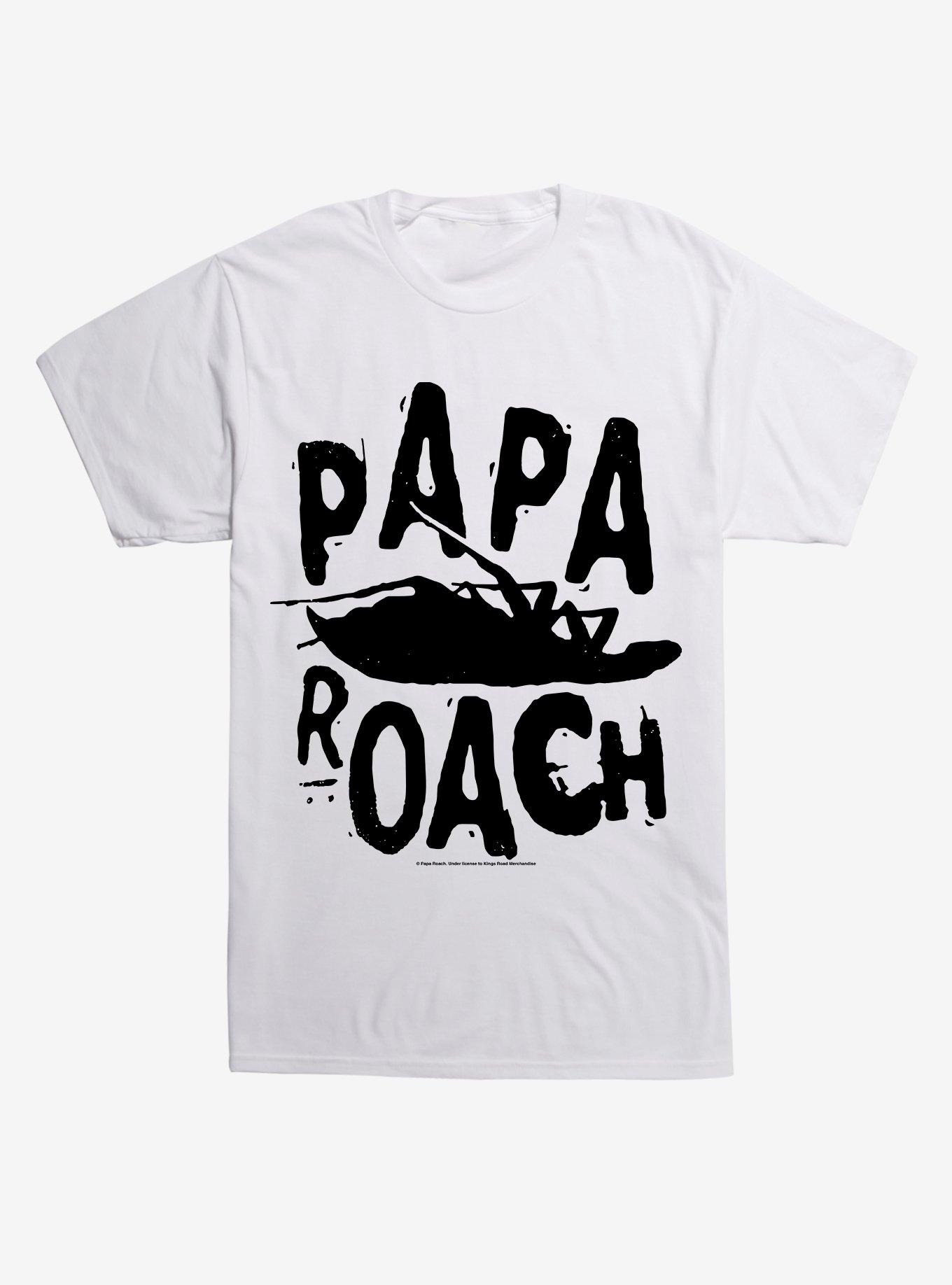 Papa Roach Classic Logo T-Shirt - WHITE | Hot Topic