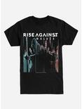 Rise Against Static Wolves T-Shirt, BLACK, hi-res