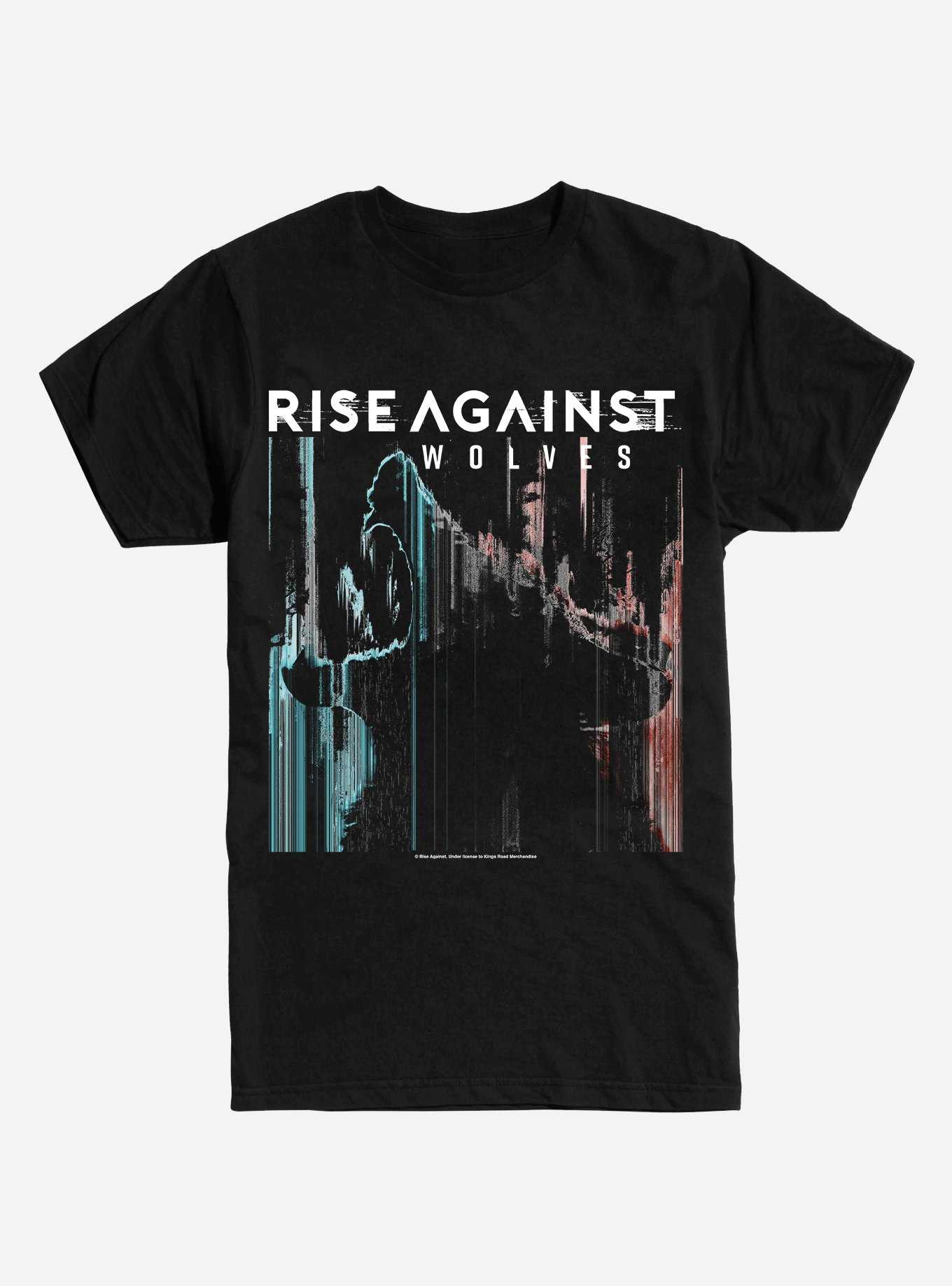 Rise Against Static Wolves T-Shirt, , hi-res