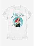 Disney The Little Mermaid Classic Womens T-Shirt, WHITE, hi-res