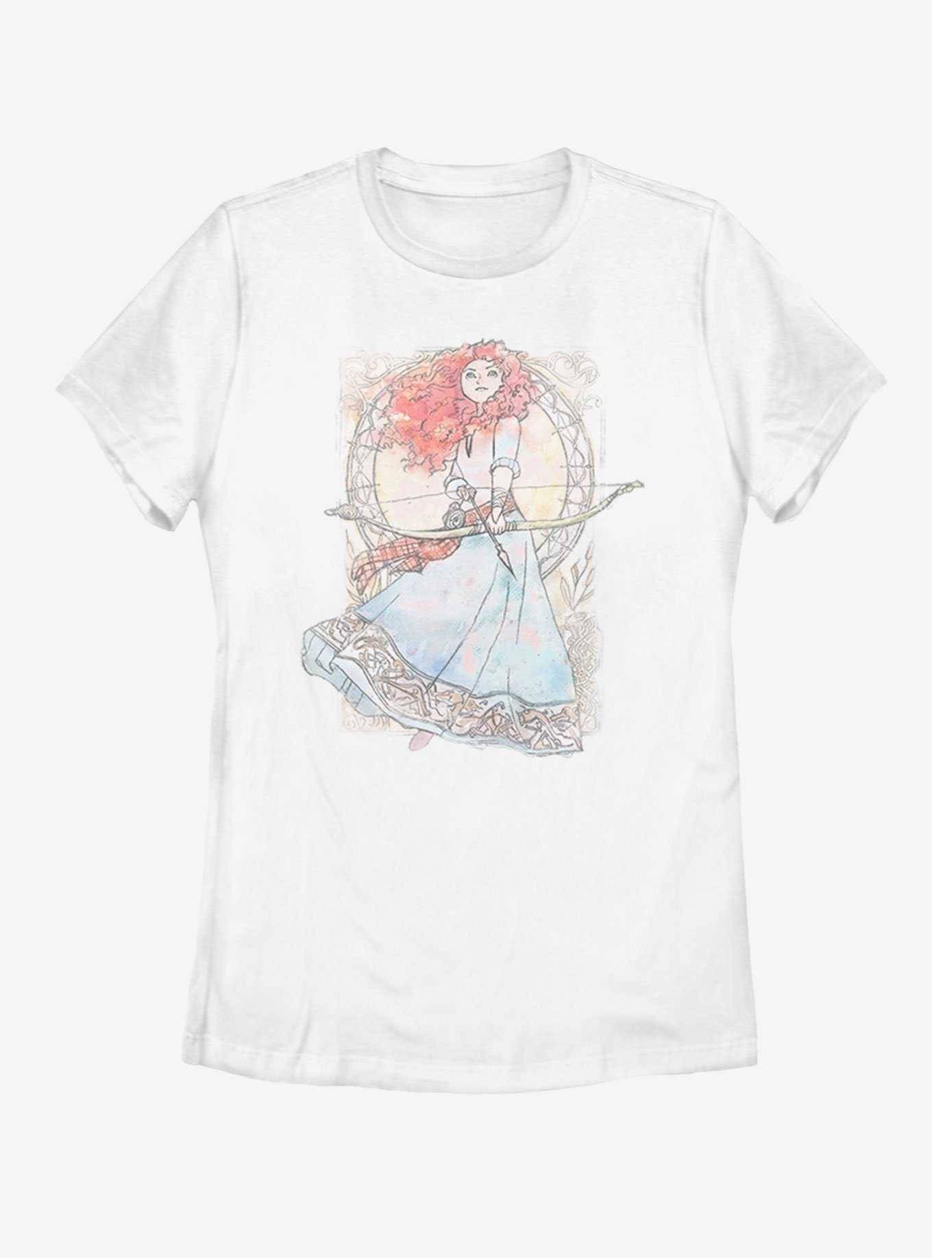 Disney Brave Watercolor Brave Womens T-Shirt, , hi-res