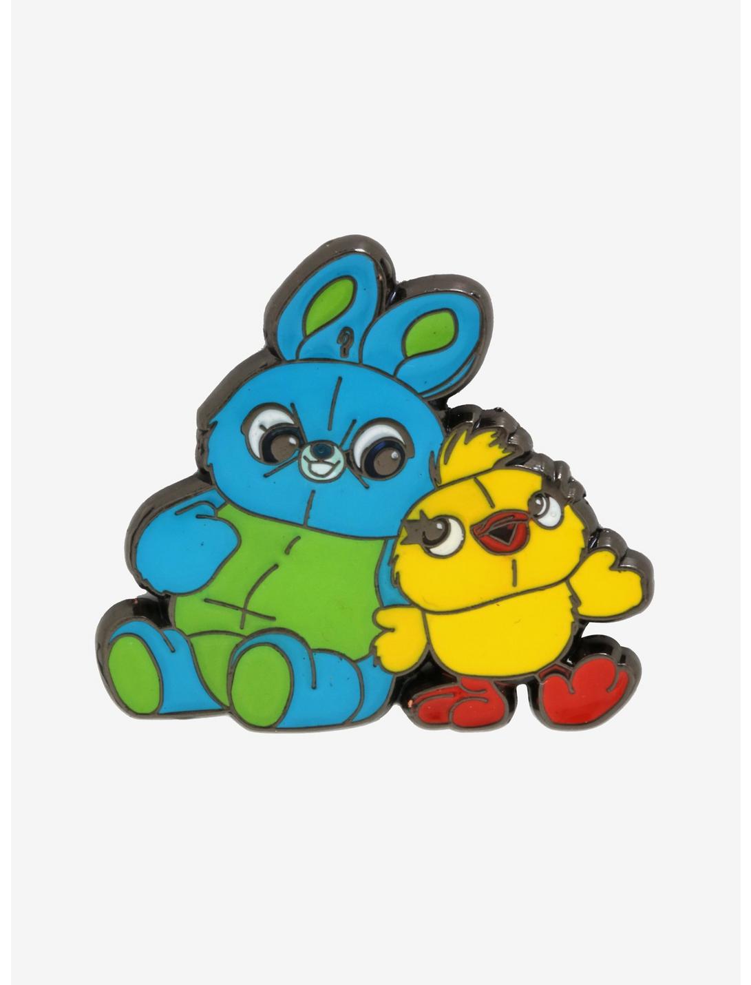 Loungefly Disney Pixar Toy Story 4 Ducky & Bunny Enamel Pin - BoxLunch Exclusive, , hi-res