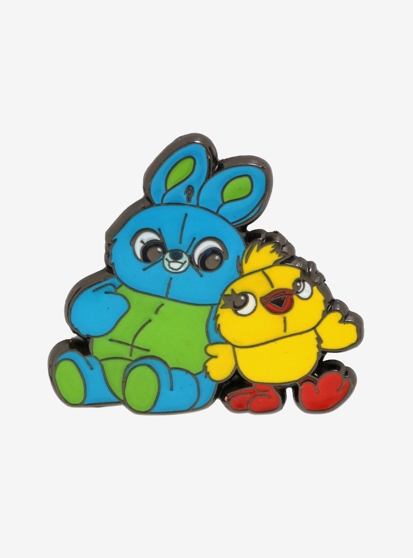 Loungefly Disney Pixar Toy Story 4 Ducky & Bunny Enamel Pin - BoxLunch Exclusive, , hi-res