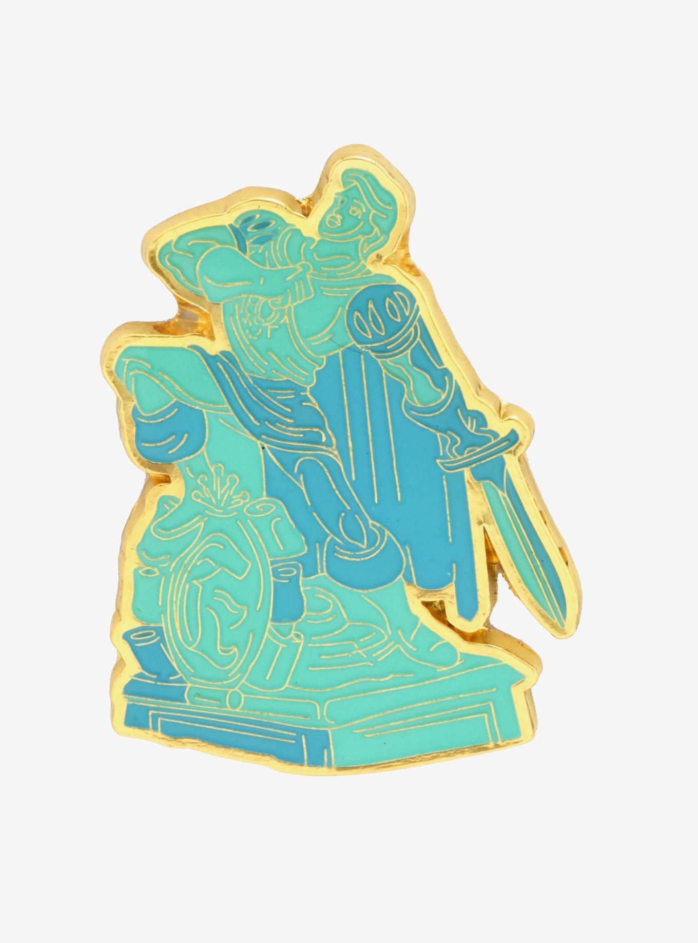 Loungefly Disney The Little Mermaid Prince Eric Statue Enamel Pin - BoxLunch Exclusive, , hi-res
