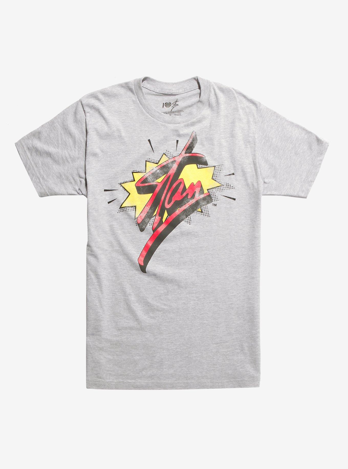 Stan Lee Logo T-Shirt, GREY, hi-res