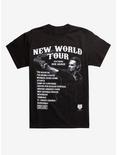 The Walking Dead Rick's New World Tour T-Shirt, BLACK, hi-res