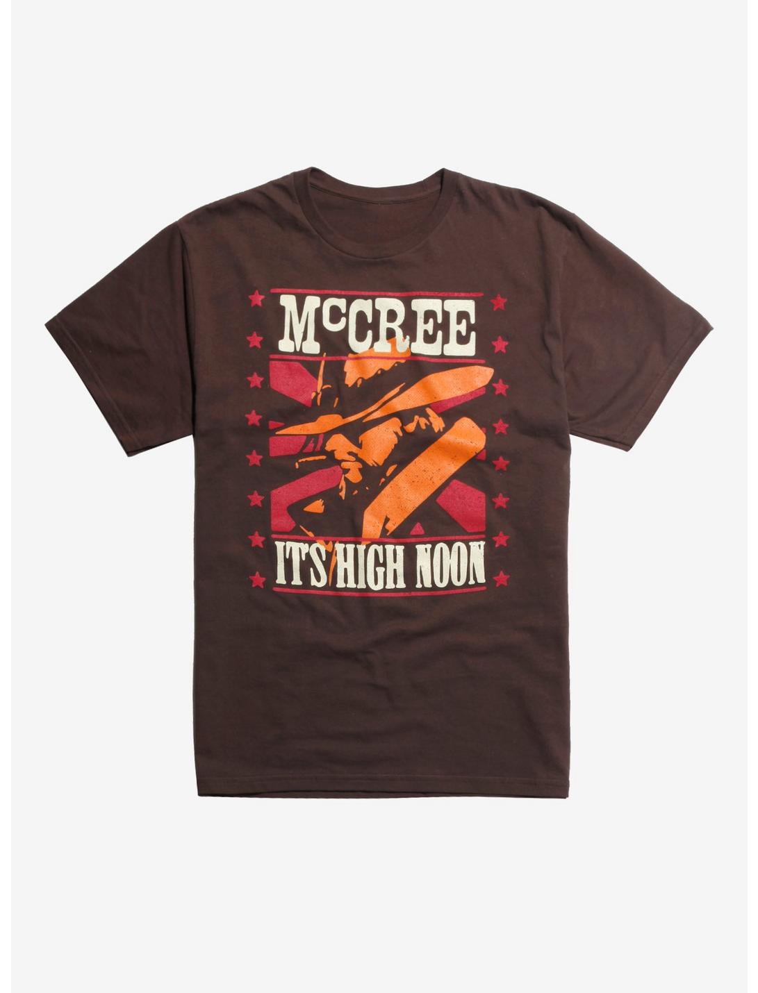 Overwatch McCree High Noon T-Shirt, BROWN, hi-res