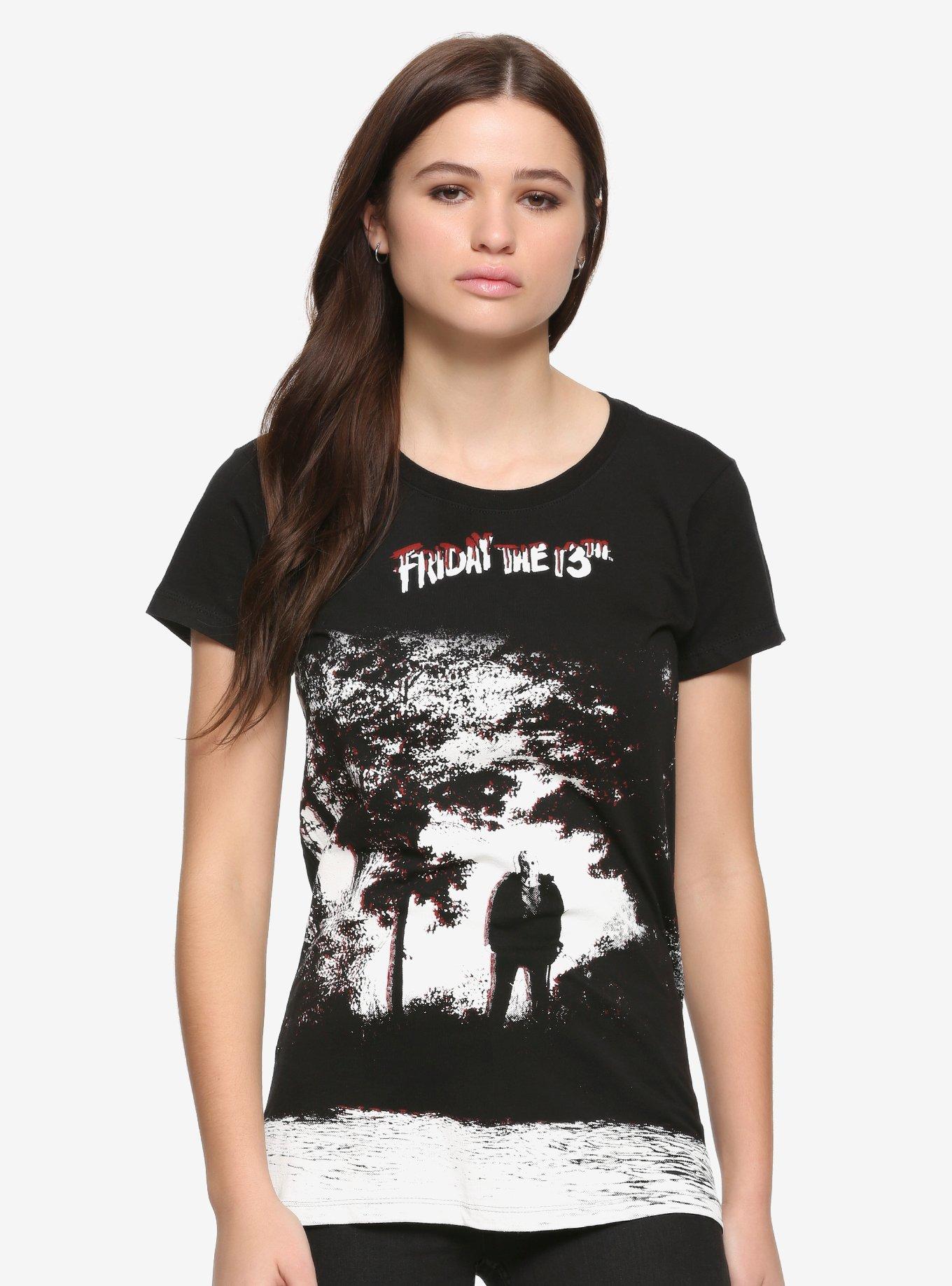 Friday The 13th Jason Woods Girls T-Shirt, MULTI, hi-res