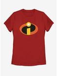 Disney Pixar The Incredibles Logo Womens T-Shirt, RED, hi-res