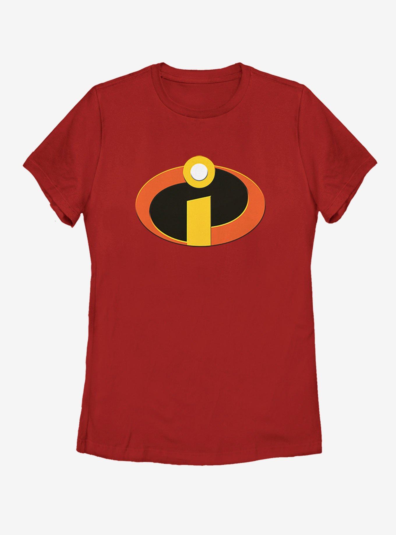 Disney Pixar The Incredibles Logo Womens T-Shirt, , hi-res