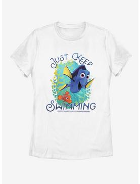 Disney Pixar Finding Dory Just Swim Womens T-Shirt, , hi-res