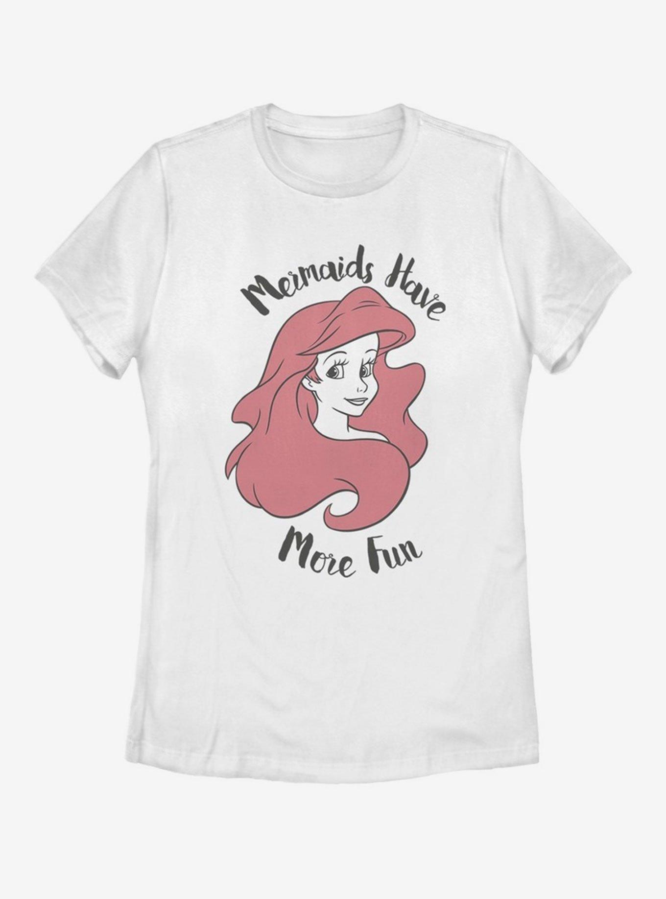 Disney The Little Mermaid Mermaid Fun Womens T-Shirt