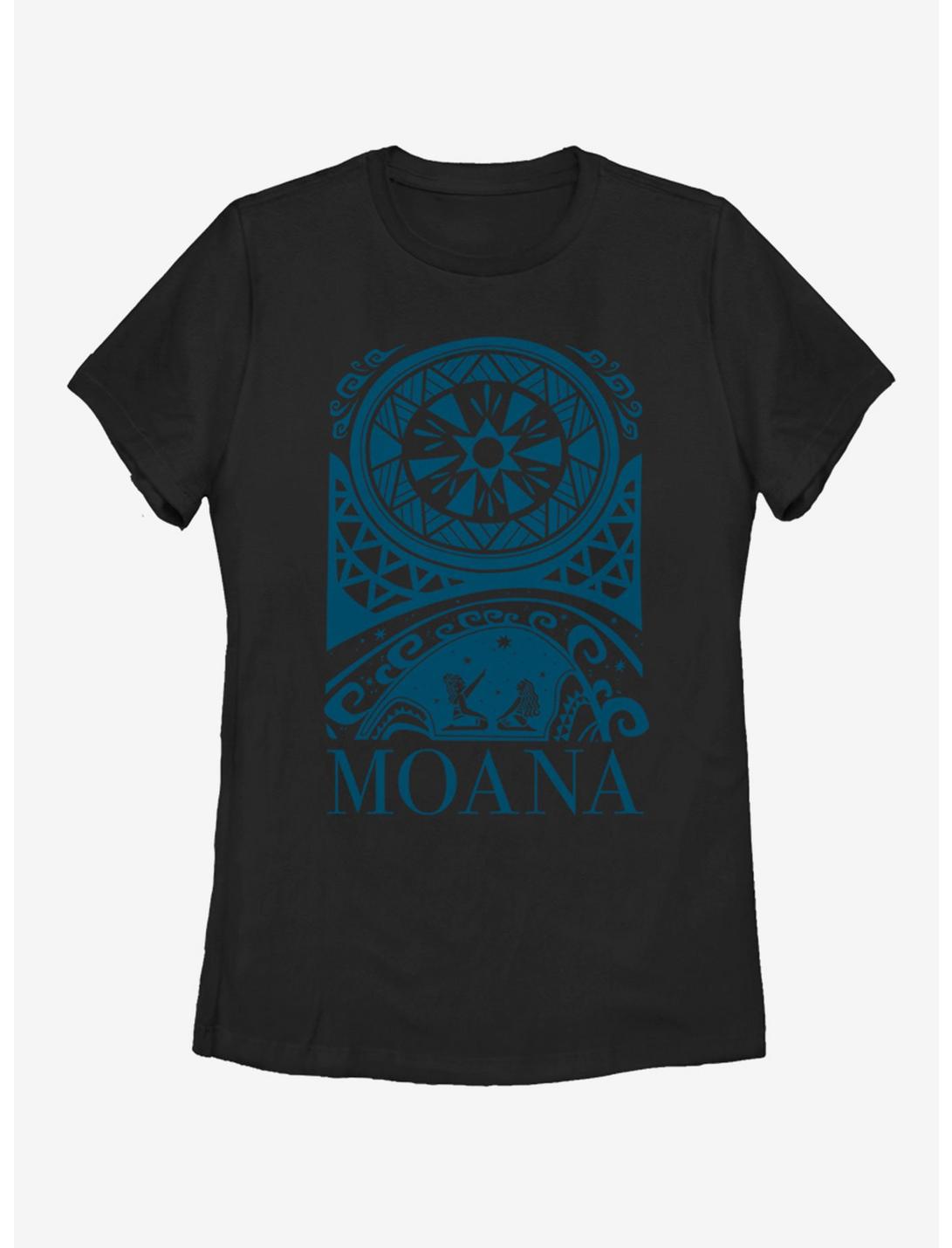 Disney Moana Starry Time Womens T-Shirt, BLACK, hi-res