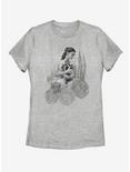 Disney Beauty and The Beast Beauty Womens T-Shirt, ATH HTR, hi-res