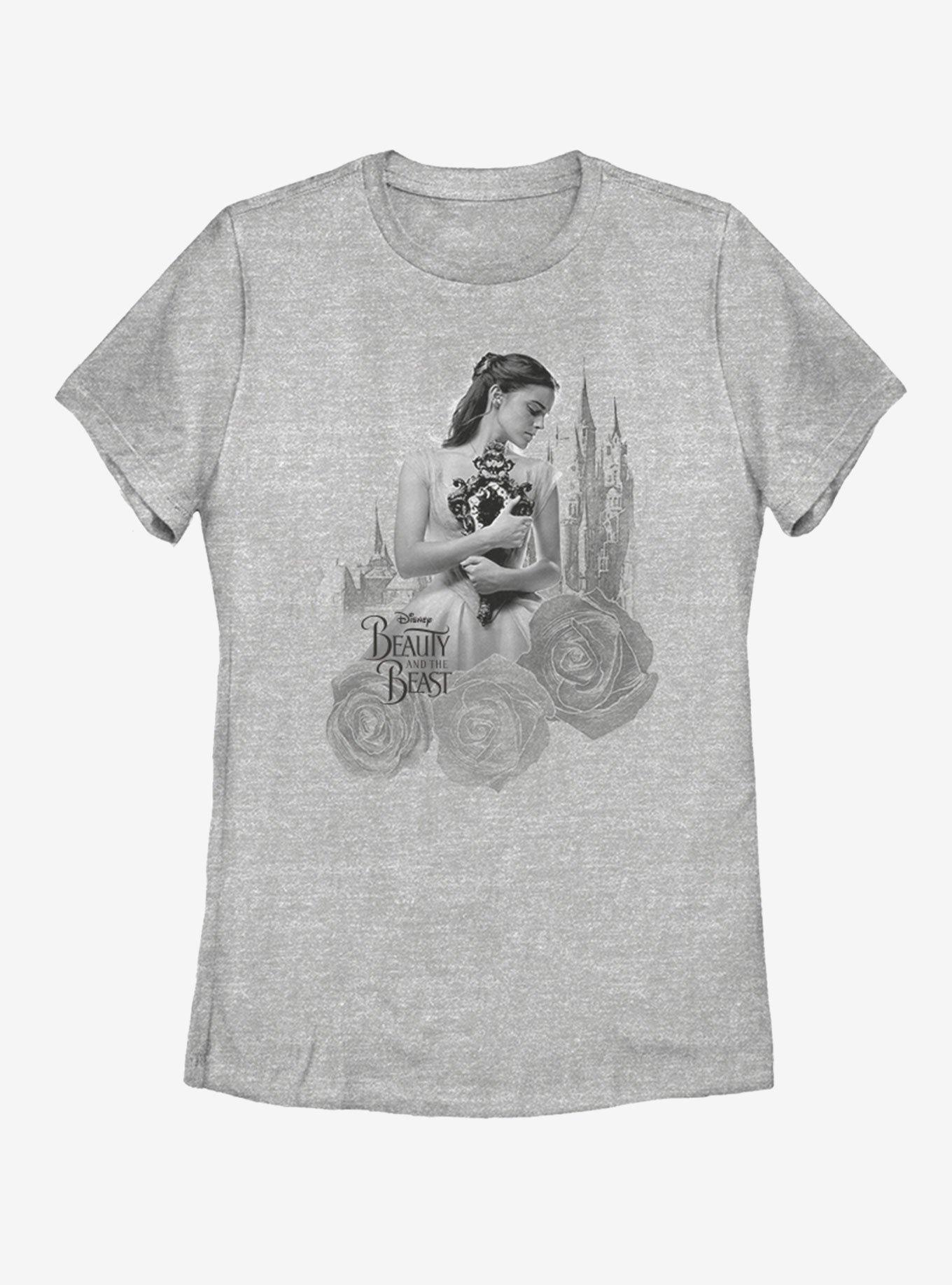 Disney Beauty and The Beast Beauty Womens T-Shirt, ATH HTR, hi-res