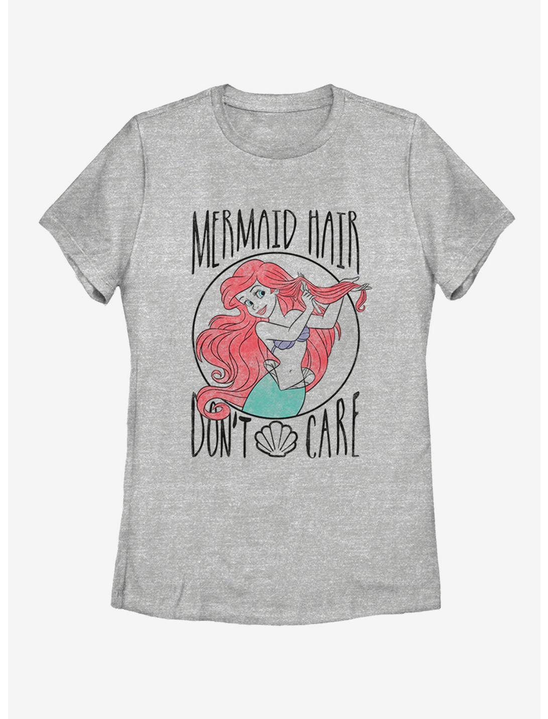 Disney The Little Mermaid Mermaid Hair Womens T-Shirt, ATH HTR, hi-res