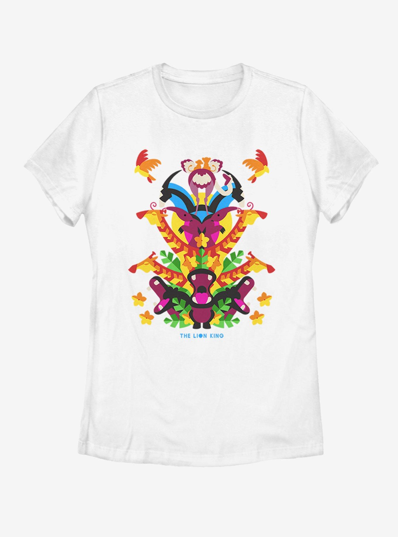 Disney The Lion King Animal Tower Womens T-Shirt, , hi-res
