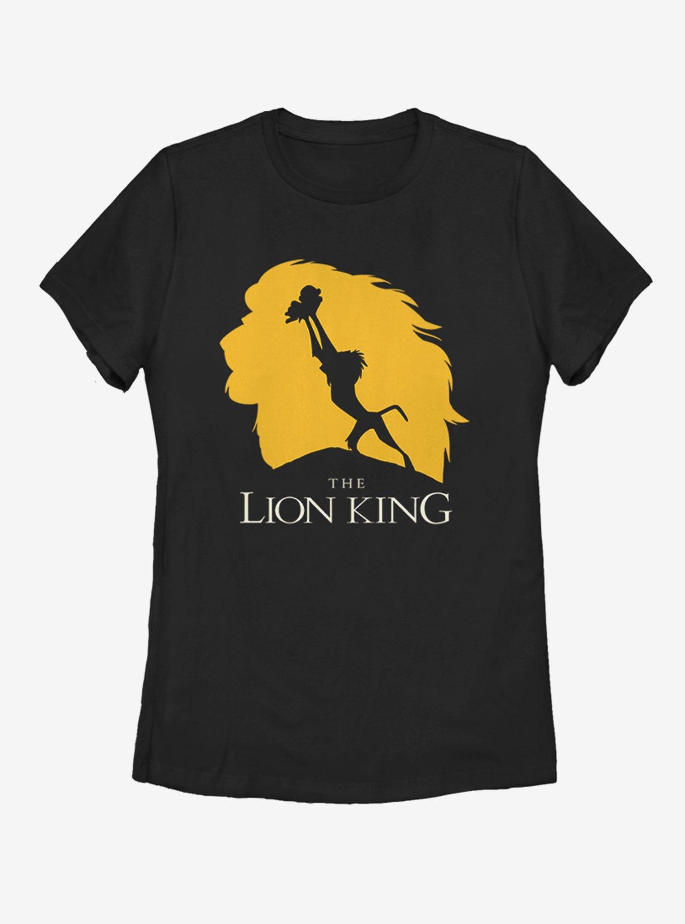 Disney The Lion King Baby Simba Silhouette Womens T-Shirt, , hi-res